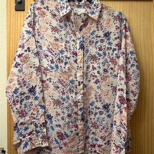 GAP Multicolor Floral Shirt